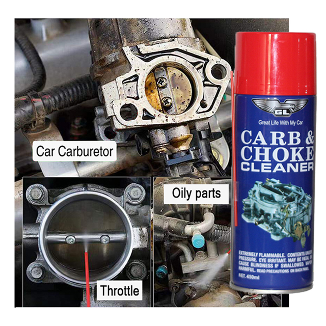 GL Carburetor Choke Cleaner Spray