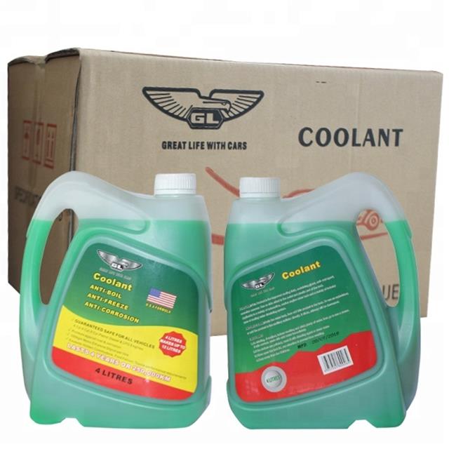 4L Factory Price Green Color Eco Friendly Coolant