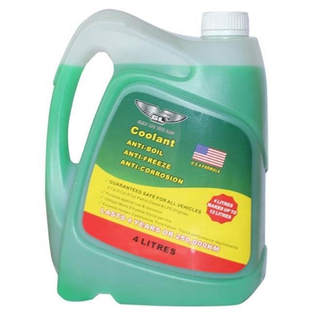 Guangzhou Factory Red & Green Coolant Car Cheap Coolant