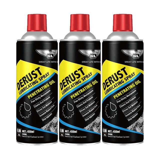 Anti Rust Lubricant Spray Penetrating Oil Rust Remover